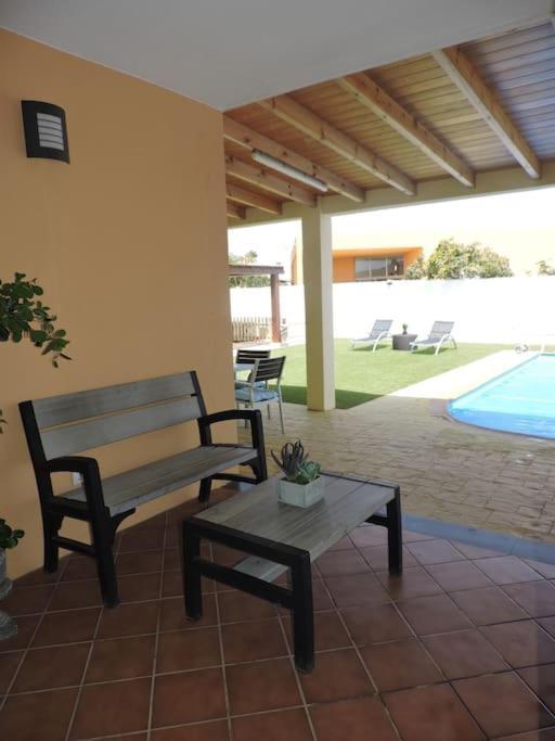 Villa Ventura - Piscina Climatizada & Aire Acondicionado Caleta De Fuste Eksteriør billede